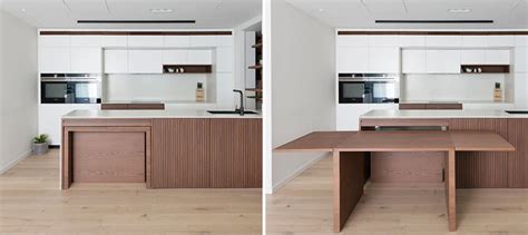 With so many choices, we have selected our top three in the some come with shelves, table extensions, drawers, storable cutting boards, wire baskets, knife. Design Detail - A Dining Table Is Hidden Within This ...