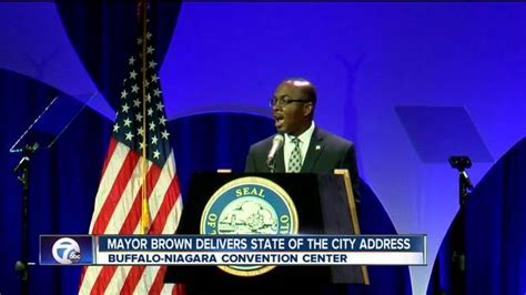 Buffalo Mayor Byron Brown Delivers State Of The City Address Wkbw