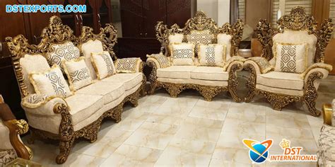 Classical Indian Drawing Room Furniture Dst International