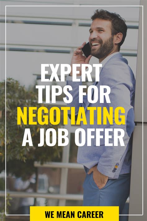 How To Negotiate A Job Offer Negotiation Job Search Tips