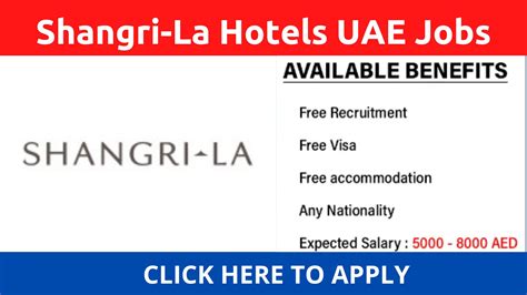 Shangri La Hotels Careers And Latest Jobs 2022 Aks Jobs
