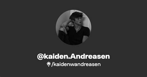 Kaiden Andreasen Instagram Tiktok Linktree