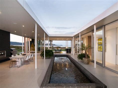 Single Level Beach House In New Zealand Idesignarch Interior Design