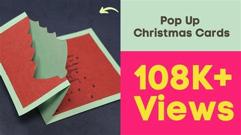Diy Christmas Pop Up Cards How To Make Pop Up Christmas Cards
