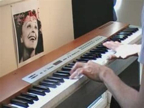 Je ne veux pas travailler Edith Piaf Piano Vidéo Dailymotion