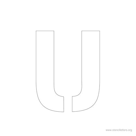 These sizeable letter stencils are great for posters and signs. Large Alphabet Stencil Letters Style 2 - Stencil Letters Org