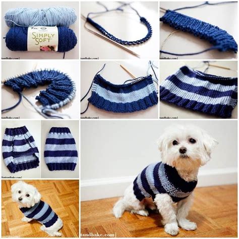 Easy Crochet Dog Sweater Tutorial Dog Sweater Pattern Knitted Dog