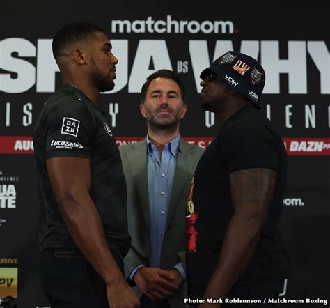 Anthony Joshua Vs Dillian Whyte Start Time Date Tv And Streaming