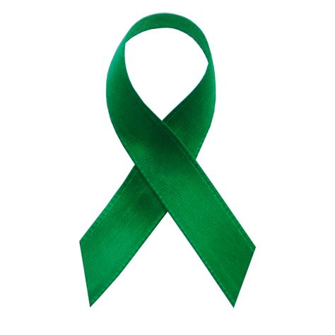Emerald Satin Awareness Ribbons