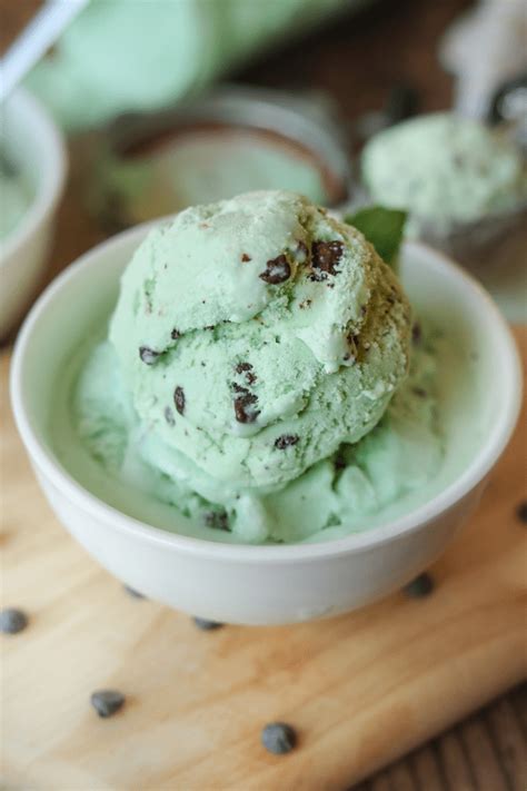 It's truly easy to make, and it's creamy and delicious. Mint Chocolate Chip Mason Jar Keto Ice Cream - The Diet Chef