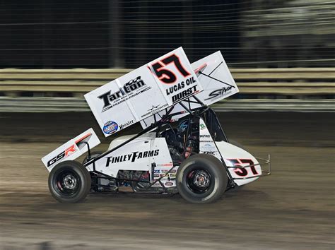 Kyle Larson Ran His Sprint Car Win Streak To Five In A Row Saturday By
