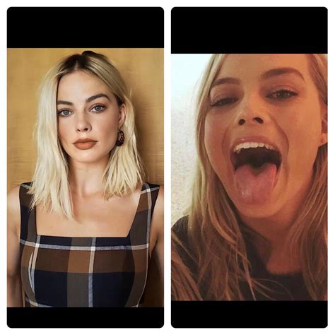 would you give margot a facial or a throatpie scrolller