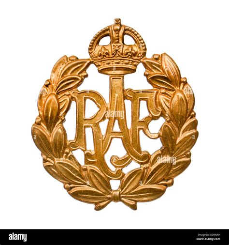 Vintage Ww2 British Royal Air Force Raf Cap Badge Or Other Ranks