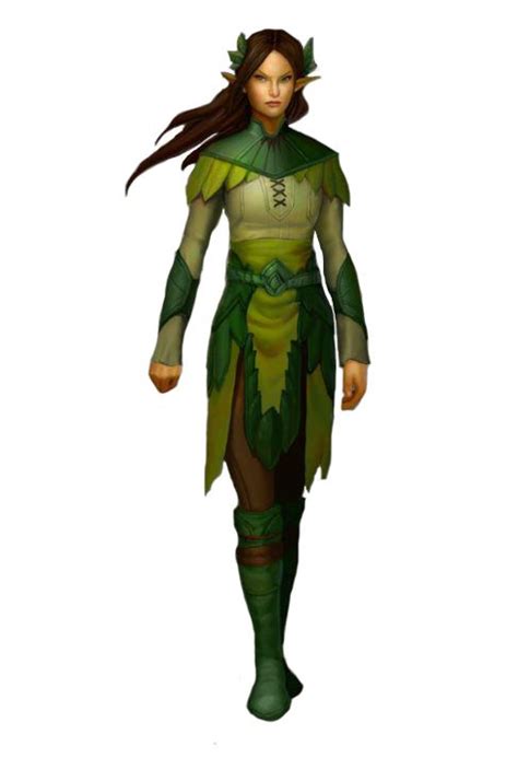 Female Elf Druid Pathfinder Rpg Pfrpg Dnd Dandd D20 Fantasy