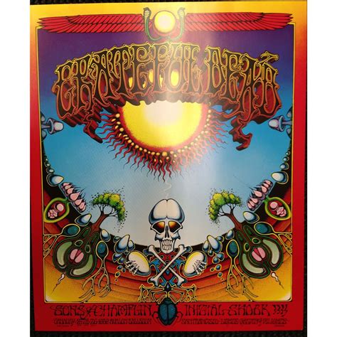 Grateful Dead Avalon Ballroom Aoxomoxoa Reprint Numbered And