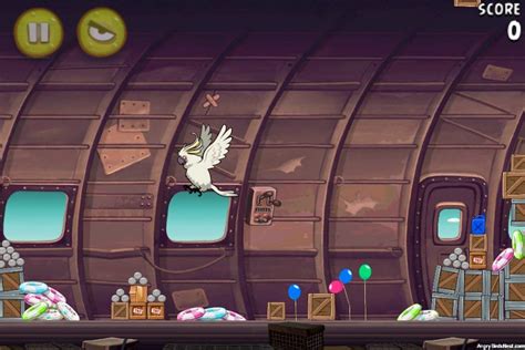 Hacked apk version 1.5.0 with mod money on smartphone or tablet. Image - Angry-Birds-Rio-Smugglers-Plane-Level-12-15.jpg ...