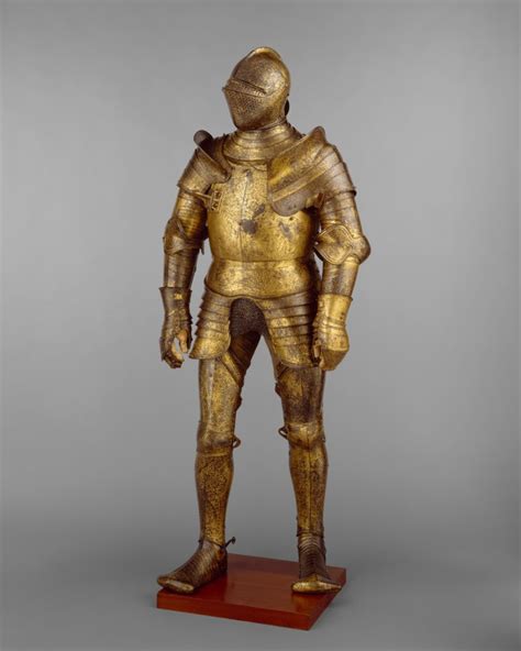 Armor Garniture Probably Of King Henry Viii Of England Reigned 1509