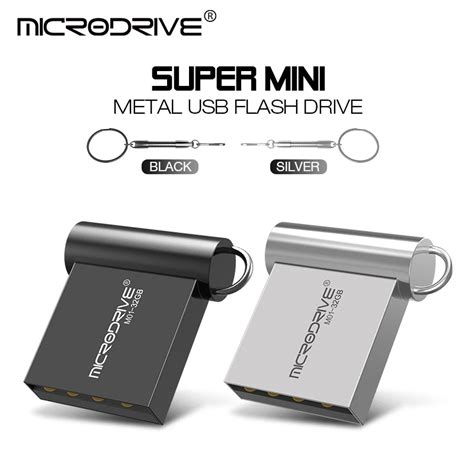 Buy Super Mini Usb Flash Drive Metal Usb Stick 64gb