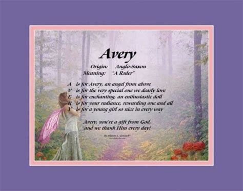 Avery Girl S Name Meaning Origin And Popularity Lindseyboo