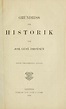 Grundriss der Historik by Johann Gustav Bernhard Droysen | Open Library