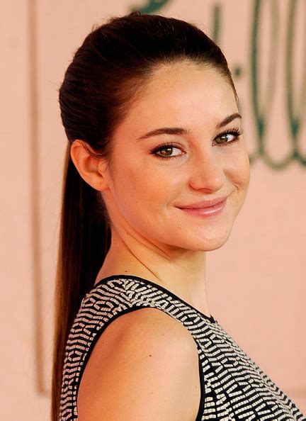 Hairstyle Photo Shailene Woodley Ponytail Hairstyle Photo