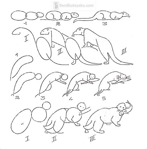 21+ Cara Menggambar Hewan Rubah