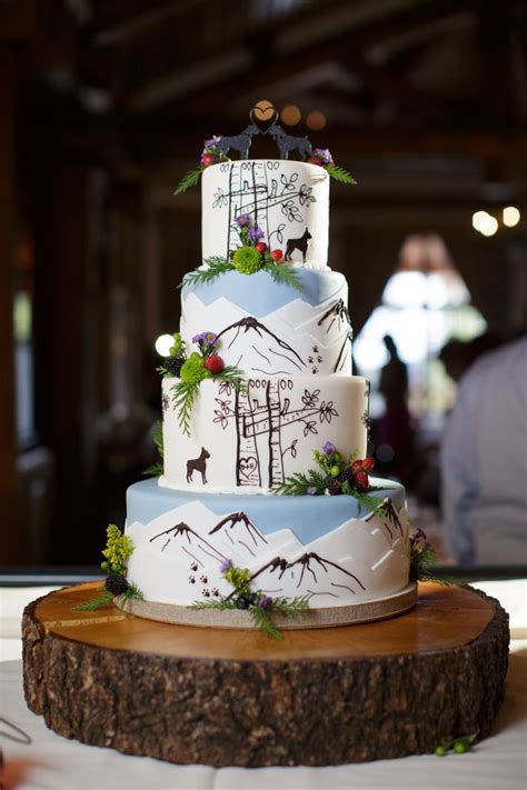 97 Best Mountain Cake Images On Pinterest Birthdays