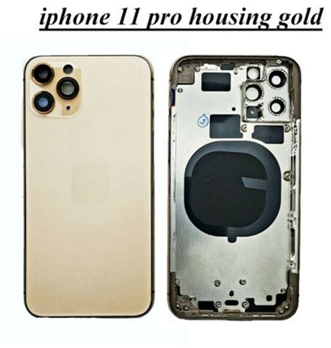 Iphone 11 Pro Back Housing Complete No Battery Goud Mondiparts Bv