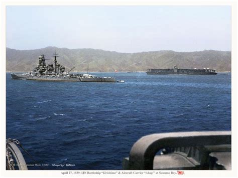ijn kirishima and ijn akagi history ww2 pinterest us battleships akagi imperial japanese