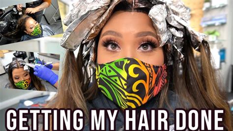 finally getting my hair done youtube