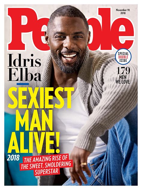 Idris Elba Is People's Sexiest Man Alive 2018 | E! News