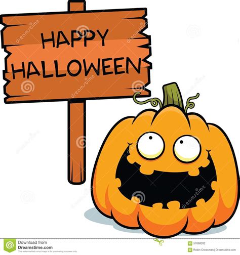 You can download halloween pumpkin cartoon posters and flyers templates,halloween pumpkin cartoon backgrounds,banners,illustrations and graphics image in psd and vectors for free. Cartoon Pumpkin Happy Halloween Stock Vector - Image: 57698282