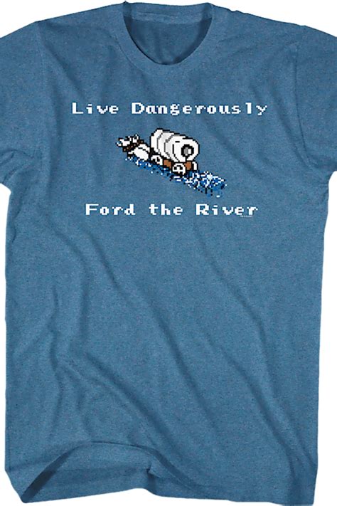 Ford The River Oregon Trail T Shirt Oregon Trail Mens T Shirt