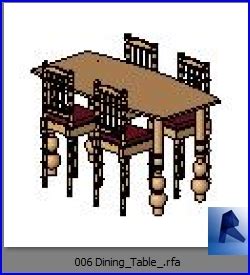 Check spelling or type a new query. revit families | Dining Table model 3.rfa | 32 Table and ...