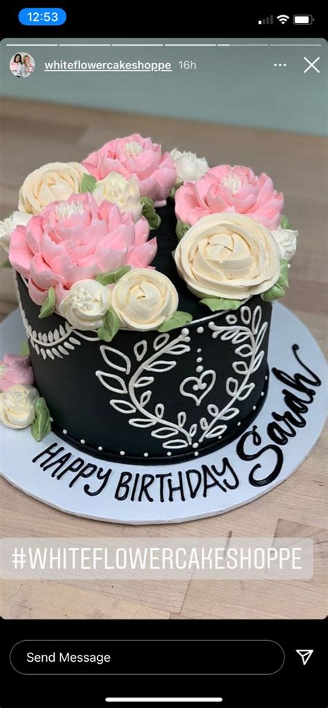 Pin By Sarah Lowery On White Flower Cake Shoppe Cakes Cake Decorating White Flower Cake