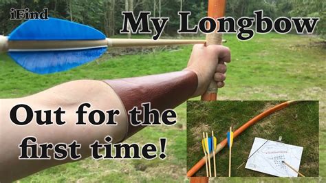 my homemade longbow is put to the test youtube