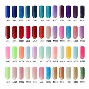 R S Nail Color Chart 12 Nail Colors Mood Gel Nails Gel Polish Colors