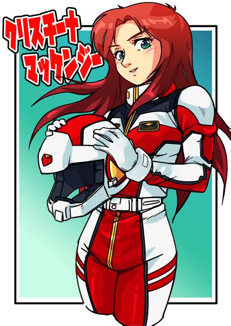 Saika Pixiv43370196 Christina Mackenzie Gundam Gundam 0080 Highres Translation Request