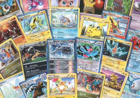 100 Assorted Pokemon Trading Cards With 7 Bonus Free Holo Foils Amazon