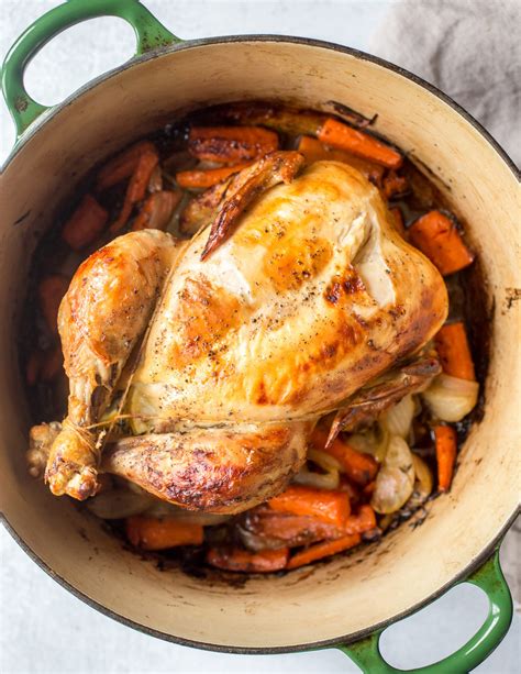 Dutch Oven Whole Roast Chicken Recipe Smells Like Home
