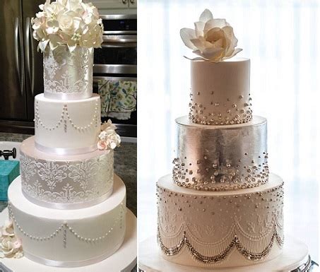Gatsby wedding cake a very simple gatsby cake. Gatsby Wedding Cakes - Cake Geek Magazine