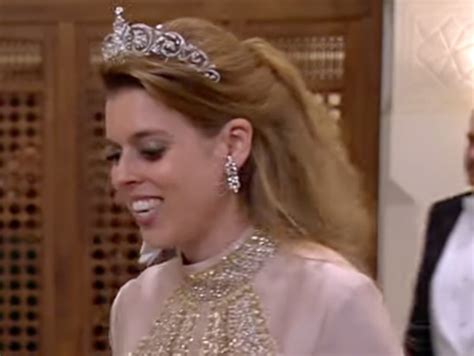 Princess Beatrice Wears Mother Sarah Fergusons Tiara