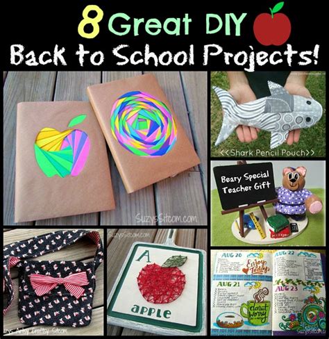 8 Great Diy Back To School Projects