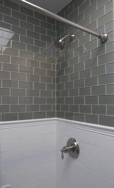 When it comes to laying out subway tile, i always … Bathroom Remodeling Job Included Wall Repair and Cabinet ...