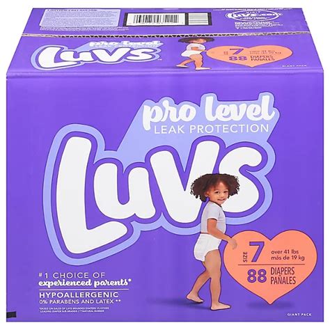 Luvs Baby Diapers Size 7 88 Count Albertsons