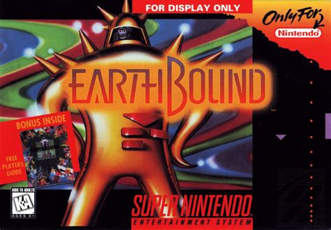 Earthbound Box Art Super Nintendo Super Nintendo Games Nintendo