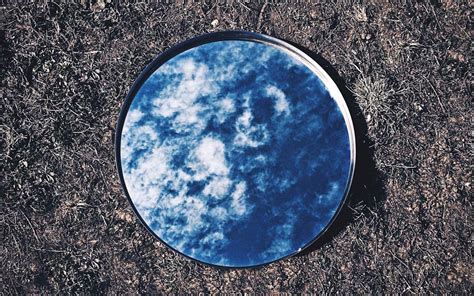 1920x1200 Mirror Beautiful Background Wallpaper Blue Sky Clouds Sky