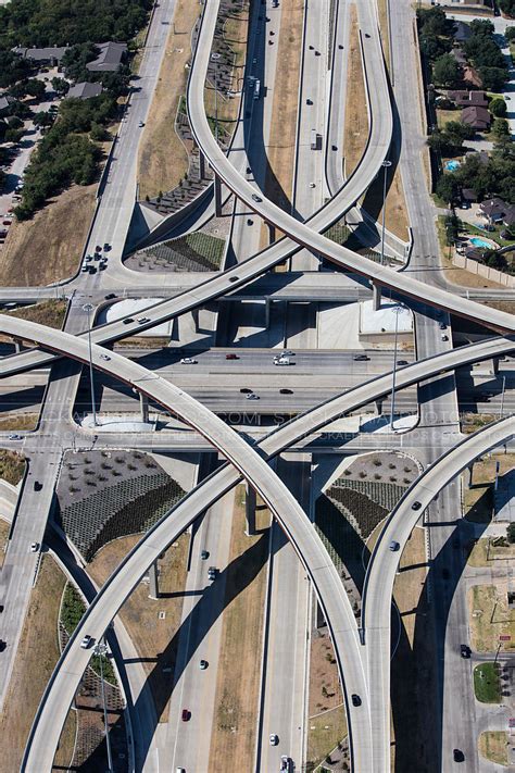 Aerial Photo Highway Interchange