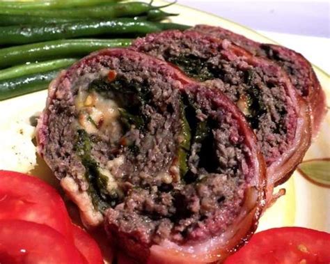 Ground Beef Roll With Stuffing Recipe