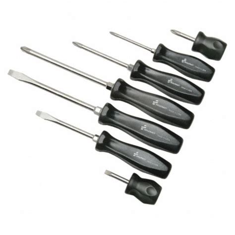 Ability One Integrated Hex Bolster Screwdriver Set Phillips Slotted